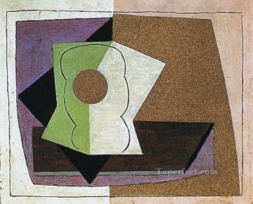 Glass on a Table 1914 Pablo Picasso Oil Paintings